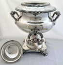 Georgian Old Sheffield Plate Tea Urn, circa 1810 - 1830.