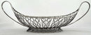 Georgian, George III, Old Sheffield Plate Rope Twist Cake Basket, circa 1770.