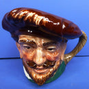 Royal Doulton Small Character Jug - Drake D6174