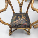 Victorian cane doll's furniture