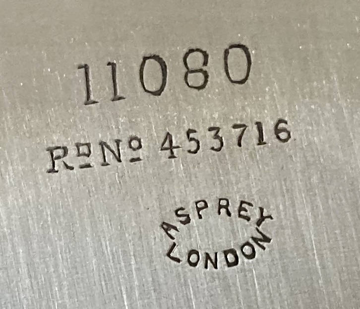 Asprey, Edwardian, Large Silver Salver. Sheffield 1905 Charles & George Asprey. 49 troy ounces.