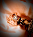 CERTIFIED CHAMPAGNE DIAMOND ROSE GOLD RING