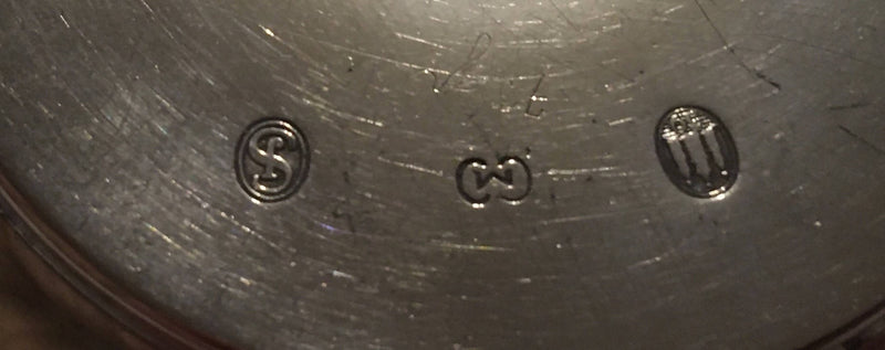 Danish 830 silver sauce pot by Carl M Cohr of Fredericia. Assay mark of Johannes Siggaard 1939.