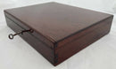 Georgian, George III, Mahogany Cased Crested Silver Dessert Service for Twelve. London 1809 Moses Brent.