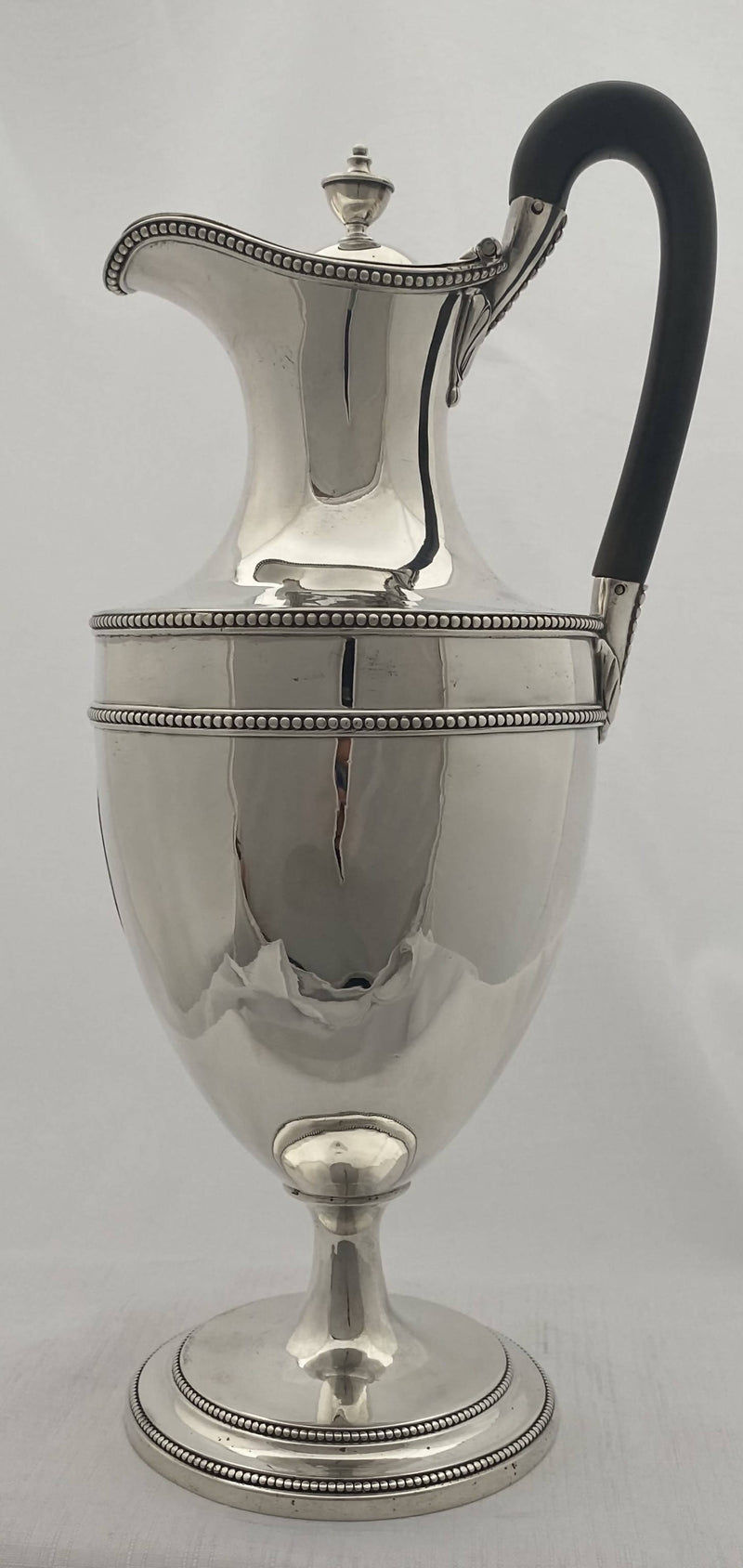 Georgian, George III, Silver Wine Ewer. London 1787 John Scofield. 25 troy ounces.