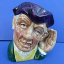 Royal Doulton Small Character Jug 'Ard Of 'Earing D6591
