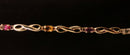 New Genuine Gemstone Sterling Silver Infinity Symbol Bracelets
