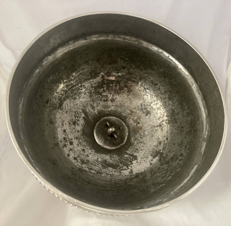 Matthew Boulton Late Georgian Silver Plated Crested Game Meat Dome.
