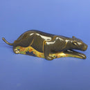 Royal Crown Derby Paperweight - The Black Panther (Boxed)
