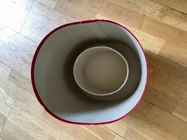 Christy's London Lady's Hat Box (red)