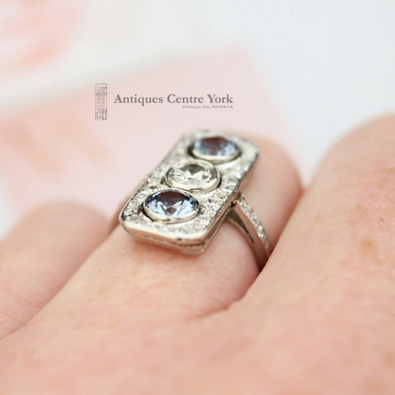 Art Deco Platinum & Diamond Ring